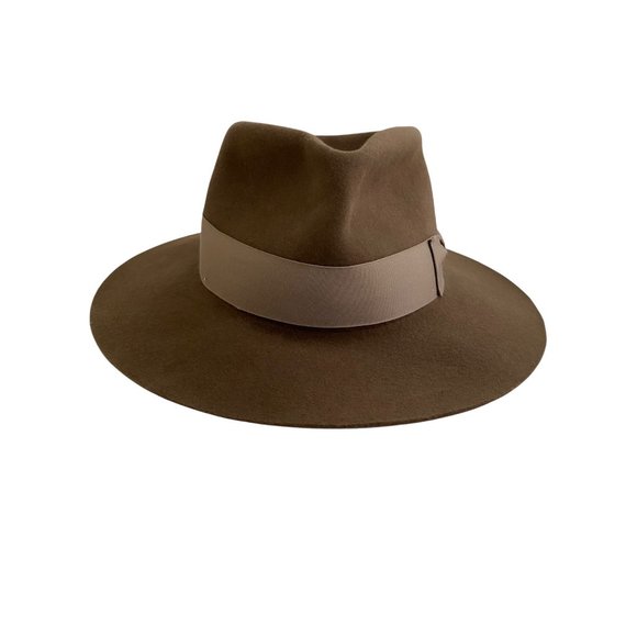 Hatman Jacks Other - Hatman Jacks Tan Fur Felt Hat Size 57 / 7.1/8 Made in Canada